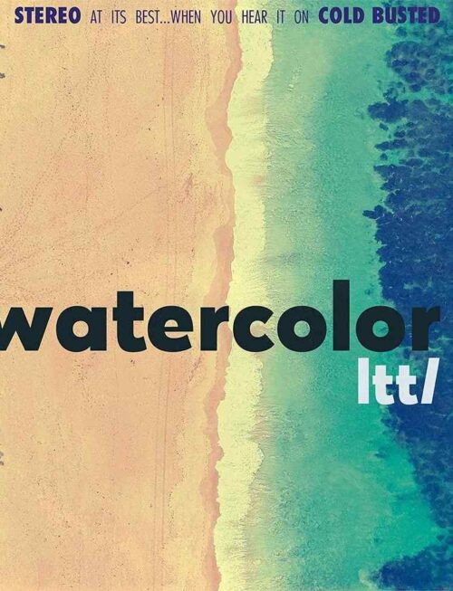 LTTL - Watercolor Vinyl Record