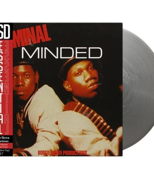 BOOGIE DOWN PRODUCTIONS - CRIMINAL MINDED (SILVER VINYL) Vinyl Record