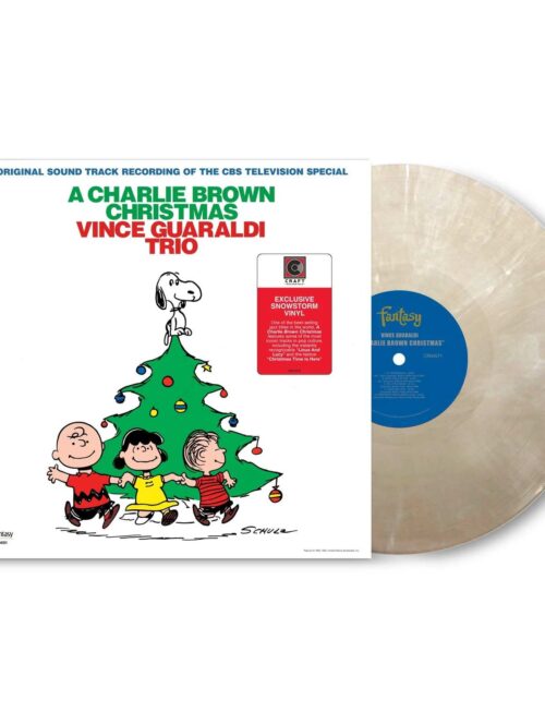 VINCE GUARALDI TRIO - A Charlie Brown Christmas (Snowstorm Vinyl) Vinyl Record