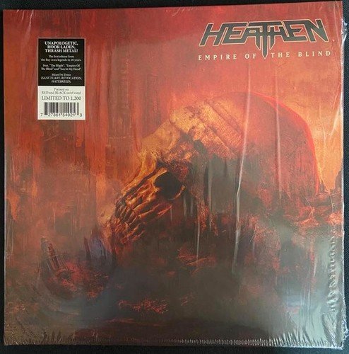 HEATHEN - Empire Of The Blind 2Lp Vinyl Record