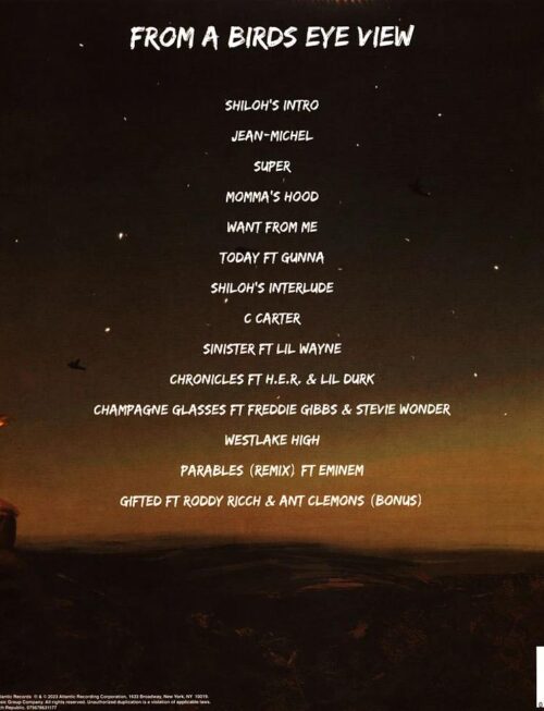 Cordae - From a Birds Eye View Vinyl Record