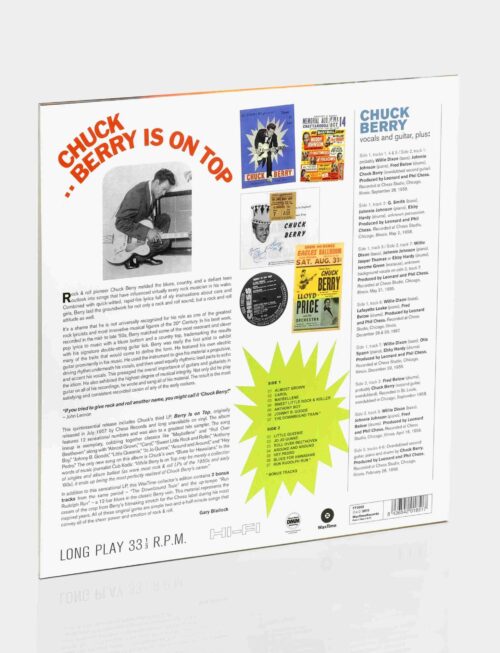 CHUCK BERRY - Berry Is On Top Vinyl Record