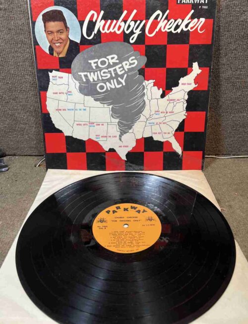 CHUBBY CHECKER - For Twisters Only Vinyl Record