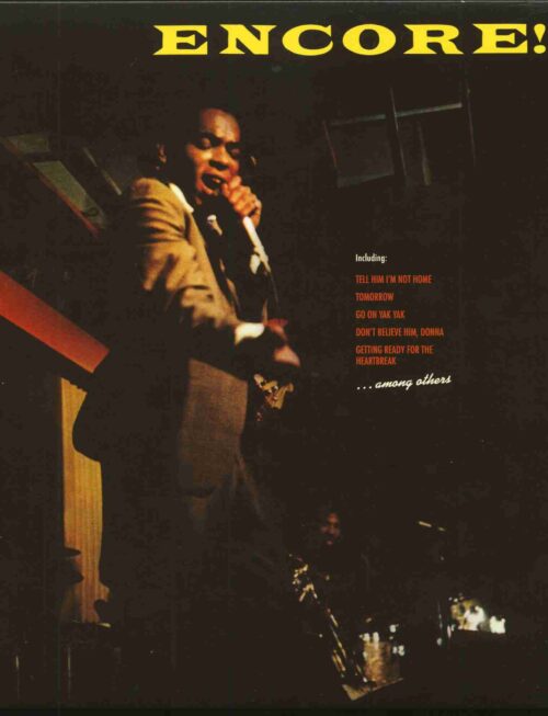 CHUCK JACKSON - Encore! Vinyl Record