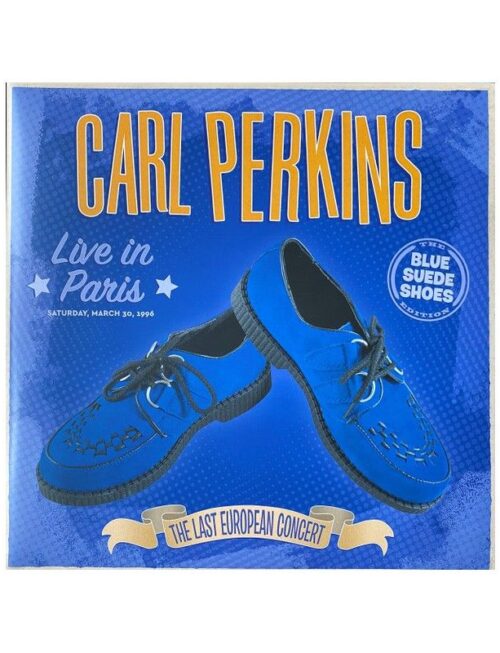 CARL PERKINS - Live In Paris (Blue Vinyl + Flexi Vinyl) (Rsd 2020) Vinyl Record
