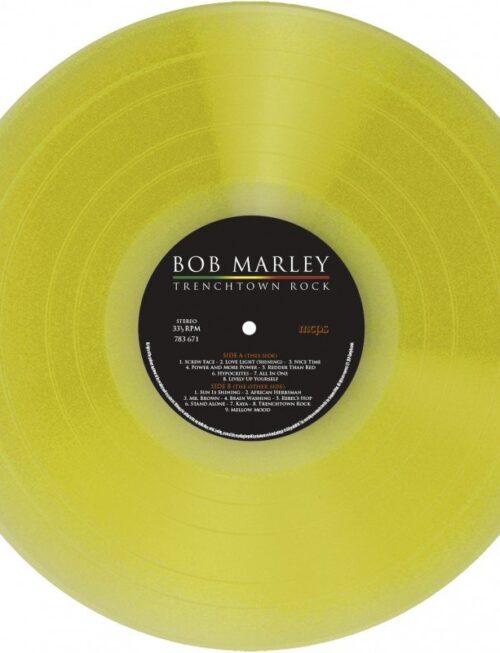 BOB MARLEY - Trenchtown Rock (Yellow Translucent Vinyl) Vinyl Record