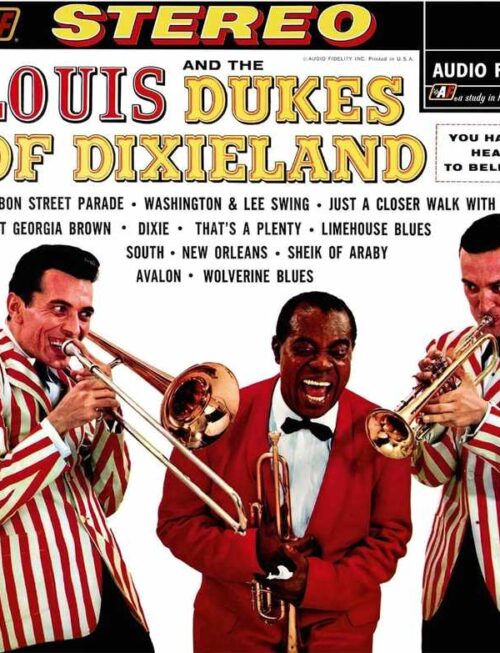 LOUIS ARMSTRONG - Louis And The Dukes Of Dixieland (Red Vinyl) Vinyl Record