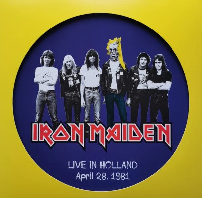 IRON MAIDEN - Live In Holland. April 1981 (Picture Disc) Vinyl Record