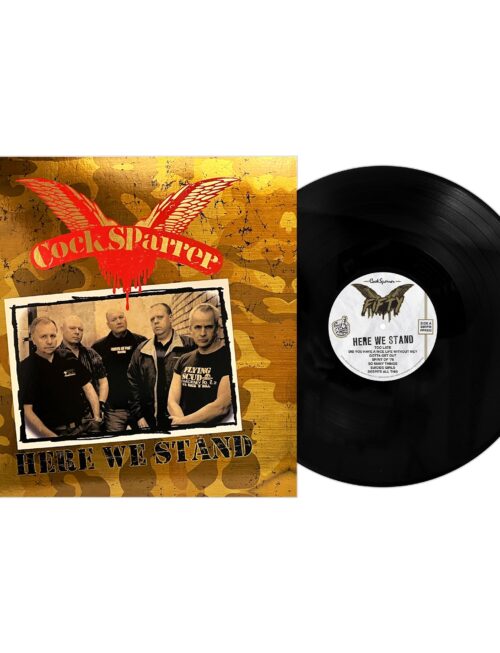 COCK SPARRER - Here We Stand Vinyl Record