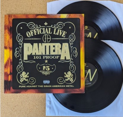 PANTERA - OFFICIAL LIVE 101 PROOF Vinyl Record