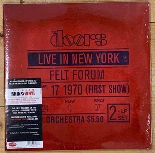 The Doors - Live in New York Vinyl Record