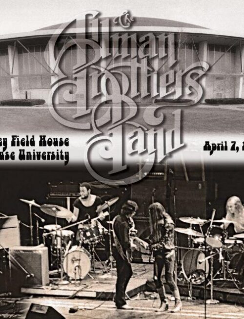 ALLMAN BROTHERS BAND - Manley Field House Syracuse University April 7. 1972 (Orange/Blue Vinyl) (Black Friday 2024) Vinyl Record