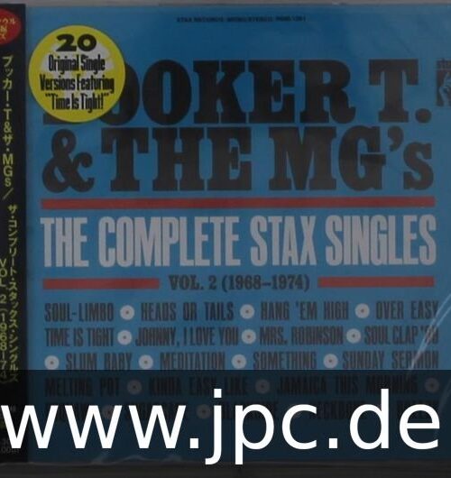 BOOKER T & THE MGS - Complete Stax Singles Vol. 2 1968 1974 (Powder Blue Vinyl) Vinyl Record