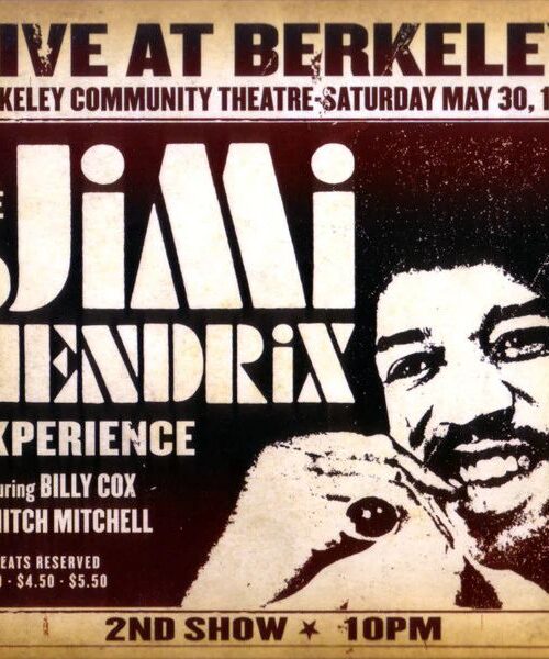 HENDRIX JIMI - LIVE AT BERKELEY Vinyl Record