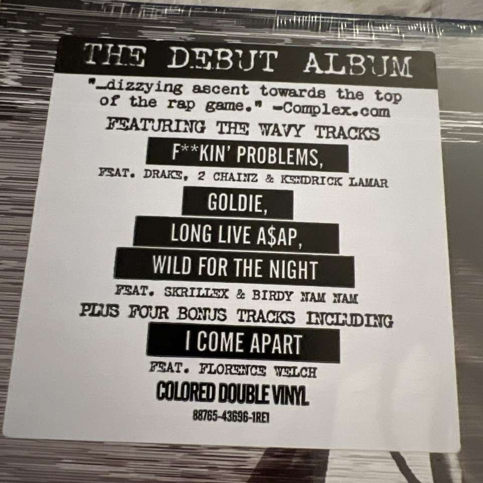 A$AP ROCKY - Long.Live.A$Ap (Deluxe Yellow/Orange Vinyl) Vinyl Record