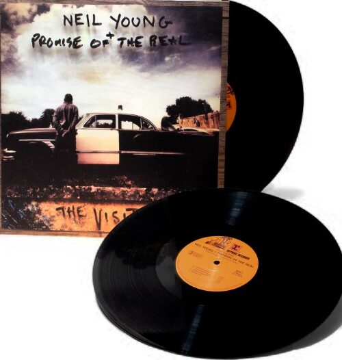 Neil Young  Promise Of The Re - The Visitor Vinyl Record