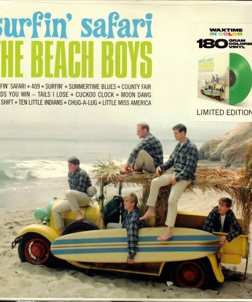 BEACH BOYS - Surfin Safari (Limited Transparent Green Vinyl) Vinyl Record