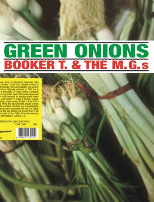 BOOKER T. & THE M.G.S - Green Onions (Limited Transparent Green Vinyl) Vinyl Record