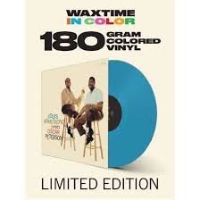 LOUIS ARMSTRONG - Meets Oscar Peterson (Limited Blue Vinyl) Vinyl Record