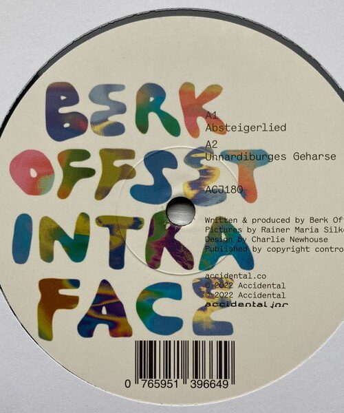 Berk Offset - Intraface Vinyl Record