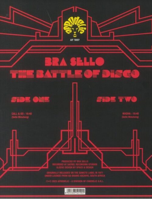 Bra Sello - The Battle Of Disco Vinyl Record
