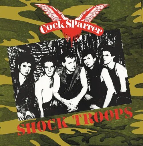 COCK SPARRER - SHOCK TROOPS - GATEFOLD SLEEVE Vinyl Record