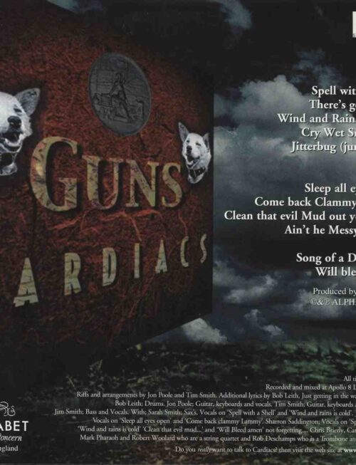 CARDIACS - GUNS Vinyl Record