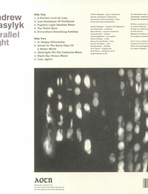 Andrew Wasylyk - Parallel Light Vinyl Record