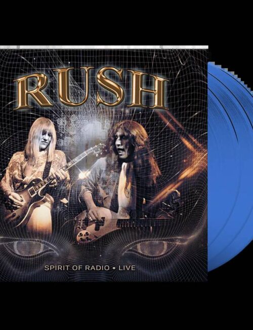 Rush - Spirit Of Radio Live (Blue Vinyl) Vinyl Record