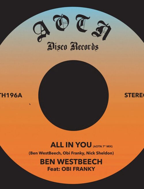 Ben Westbeech - All In You Vinyl Record