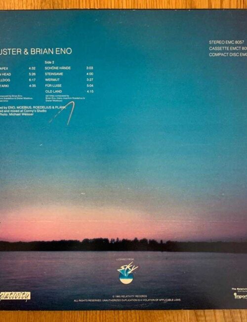 CLUSTER & ENO - CLUSTER & ENO Vinyl Record