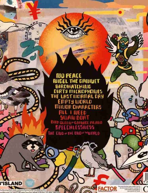 BURNING HELL THE - GARBAGE ISLAND Vinyl Record