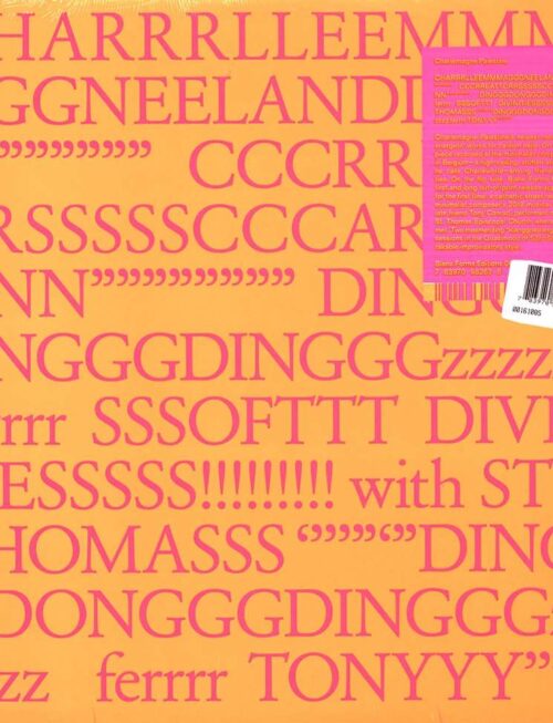 CHARLEMAGNE PALESTINE & RHYS CHATHAM - CHARRRLLEEMMMA GGGNEELANDDDDDS SS Vinyl Record