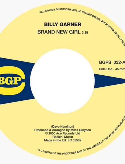 Billy Garner - I Got Some (Part 1) / I Got Some (Part 2) Vinyl Record