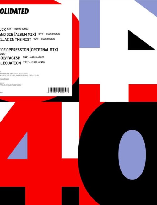 CONSOLIDATED - [PIAS] 40 Vinyl Record