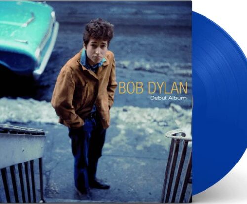 BOB DYLAN - Debut Album (+3 Bonus Tracks) (Blue Vinyl) Vinyl Record