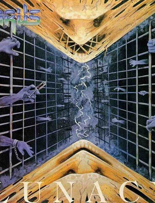 VIRUS - The Lunacy (Clear/Blue Splatter Vinyl) Vinyl Record