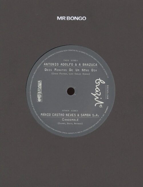 ANTONIO ADOLFO / MARIA CASTRO - DOIS MINUTOS DE UMA NOVO DIA / Vinyl Record