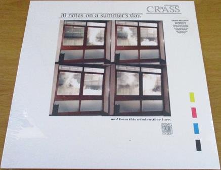 CRASS - TEN NOTES ON A SUMMER'S DAY Vinyl Record