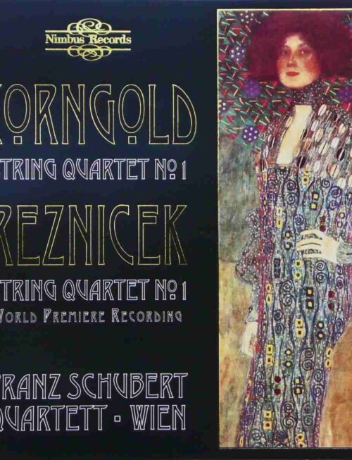 ALMA QUARTET - KORNGOLD STRING QUARTETS Vinyl Record