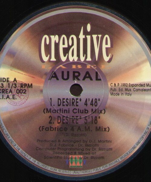 AURAL - Desire Vinyl Record