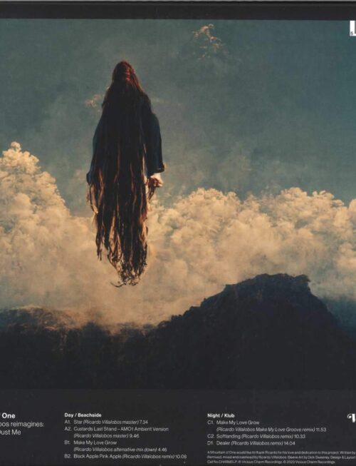 A MOUNTAIN OF ONE - "RICARDO VILLALOBOS REIMAGINES: STARS PLANETS DUST ME " Vinyl Record