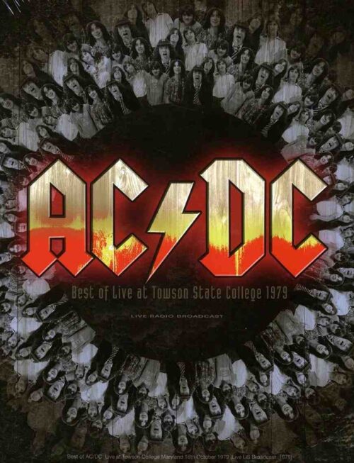 AC/DC - Best Of Live At Towson State College 1979 Vinyl Record