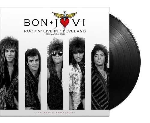 BON JOVI - Best Of Rockin Live In Cleveland On 17Th March. 1984 Vinyl Record