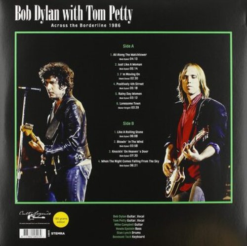 BOB DYLAN & TOM PETTY - Across The Borderline 1986 Vinyl Record