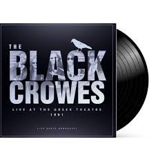 BLACK CROWES - Live At The Greek Theatre 1991 Vinyl Record