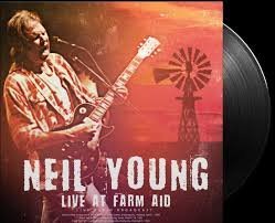 NEIL YOUNG - Live At Farm Aid Vinyl Record