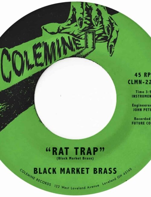 BLACKMARKETBRASS - RAT TRAP / CHOP BOP Vinyl Record
