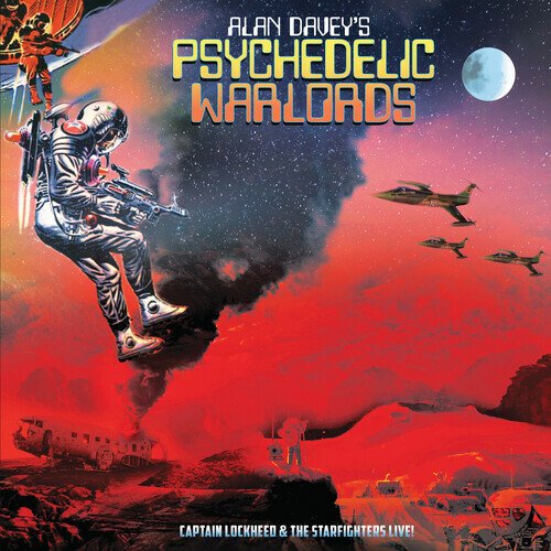 ALAN DAVEYS PSYCHEDELIC WARLO - CAPTAIN LOCKHEED AND THE STARF Vinyl Record