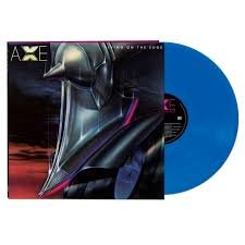 AXE - Living On The Edge (Blue Vinyl) Vinyl Record